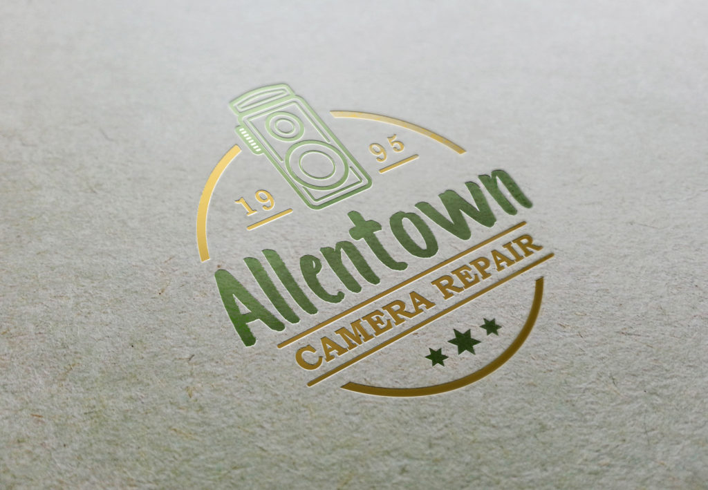 allentown, business, business logo, camera, camera repair, design, design logo, graphics, graphic design, graphic designer, hire graphic designer, logo, logo on paper, marketing, paper, professional business logo, professional logo, repair, robyn hazen, small, small business, small business marketing